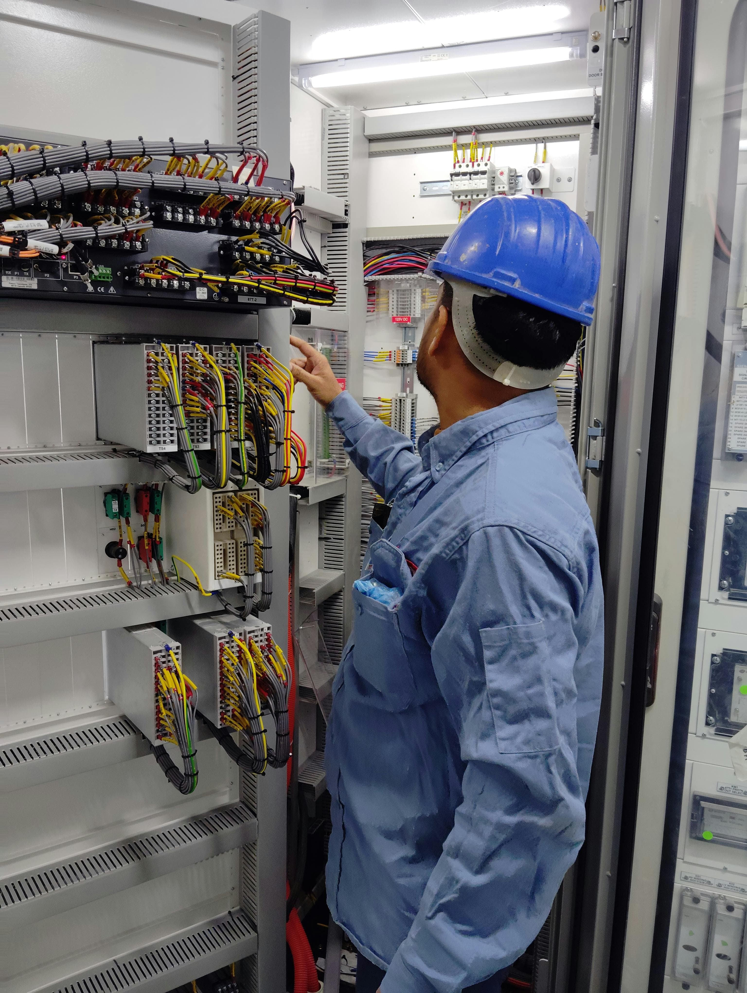 Cabling works