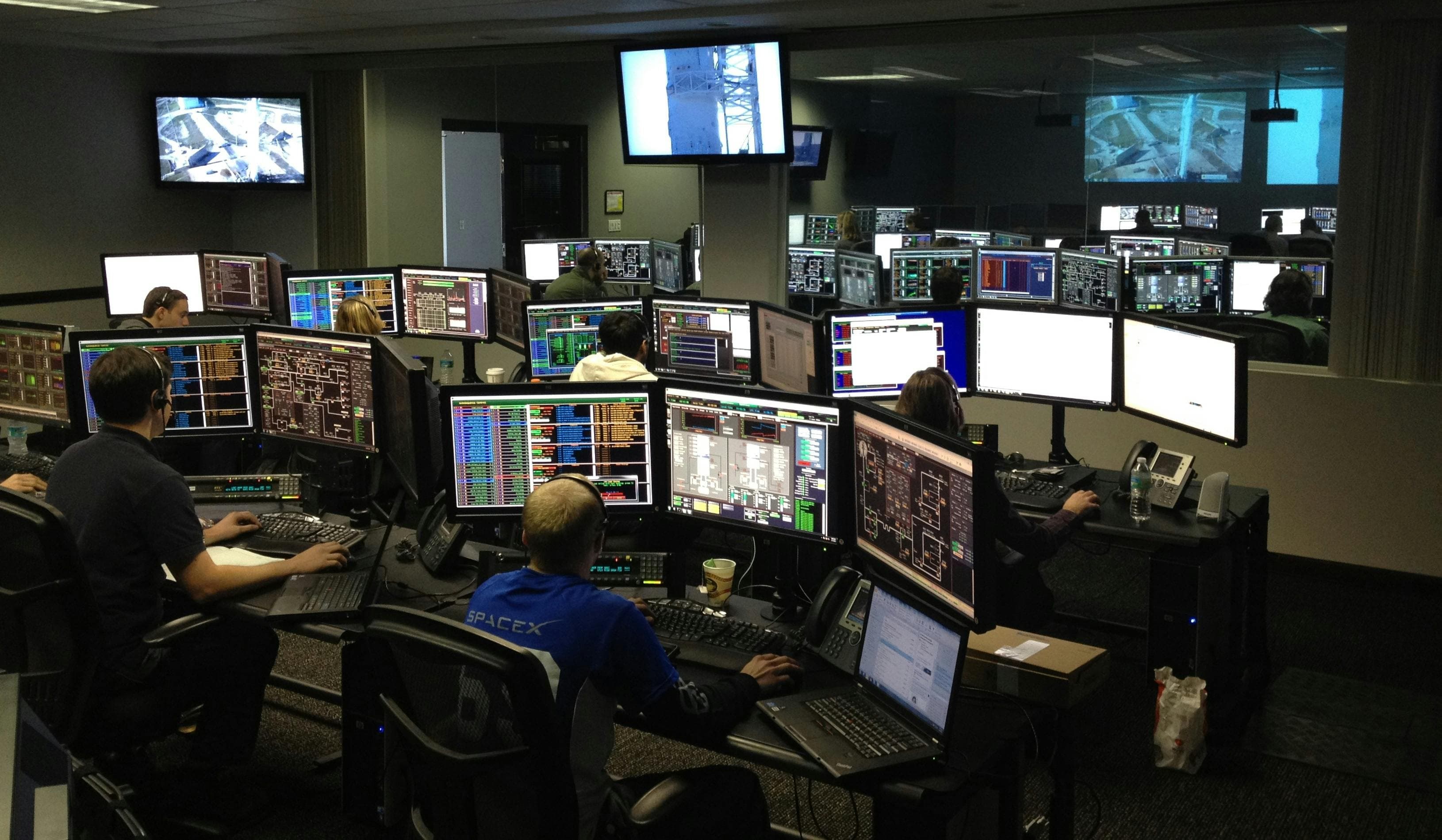 Control room / SCADA display