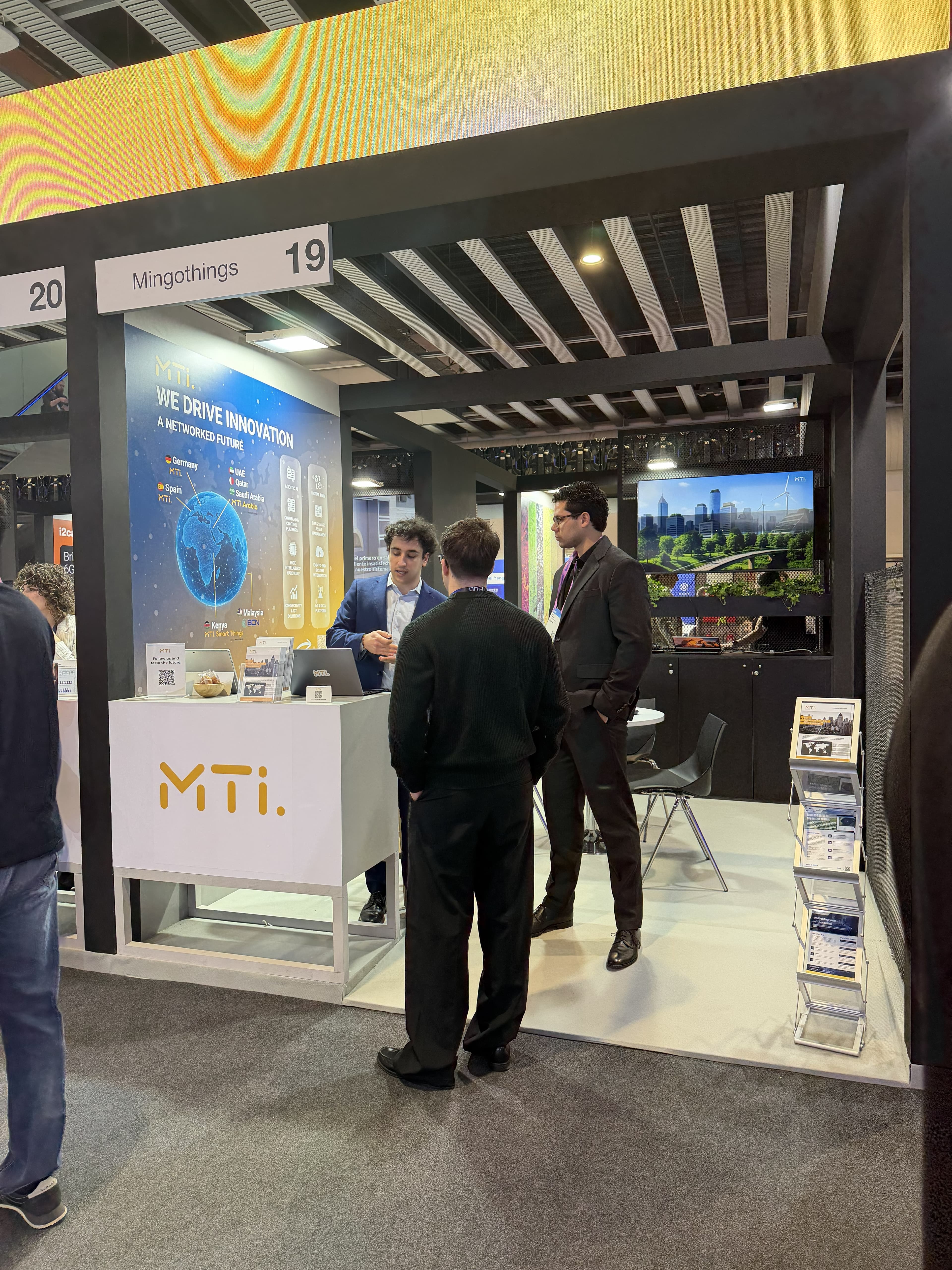 MTI exhibition booth