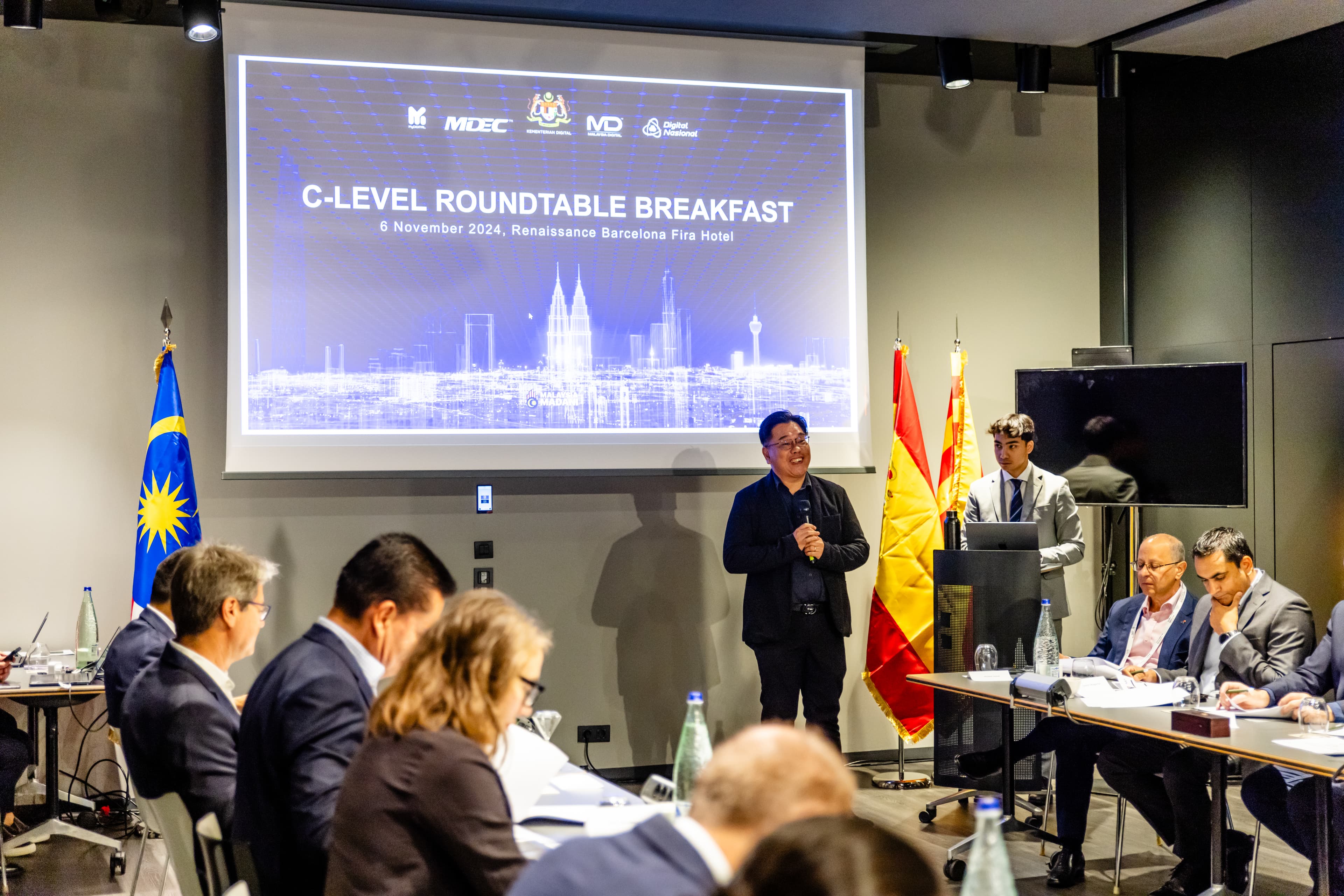 C-level roundtable event